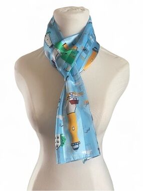 Vintage Lighthouse Scarf